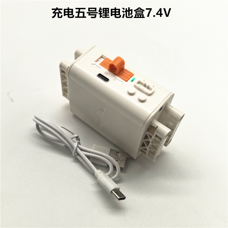 Building Block Motor Power Set Moc Technology Pf Parts Building Block M Xl Monster Lithium Battery Toy - Image 1